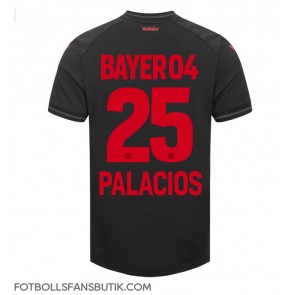 Bayer Leverkusen Exequiel Palacios #25 Replika Hemmatröja 2023-24 Kortärmad